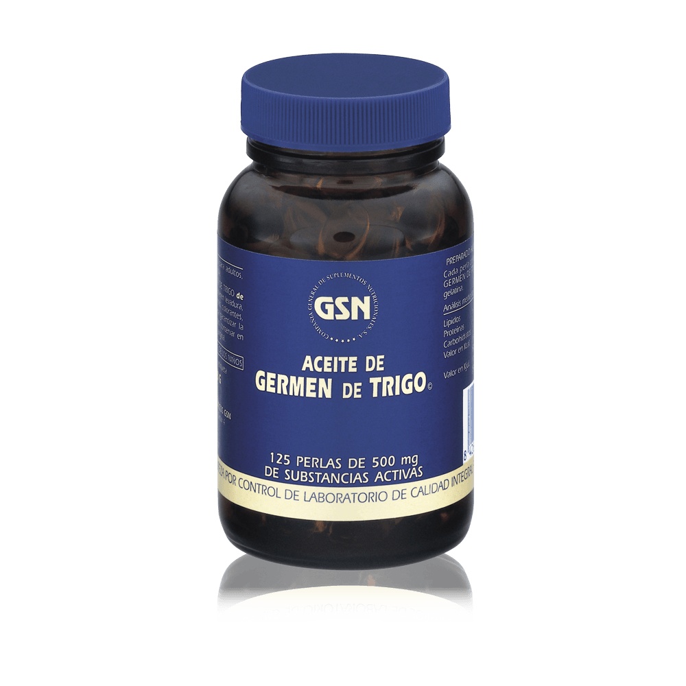 Gsn Aceite Germen De Trigo 125 Perlas 500 Mg