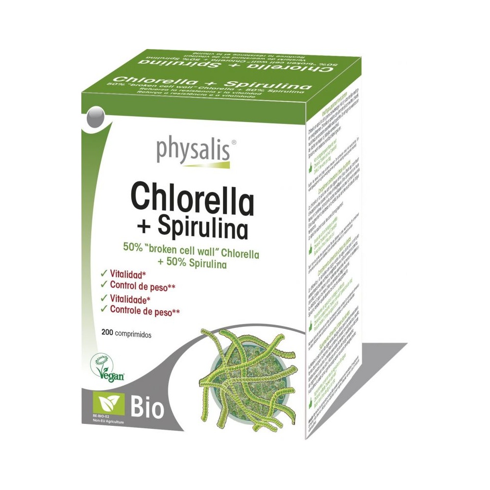 Physalis Chlorella+ Spirulina 200 C