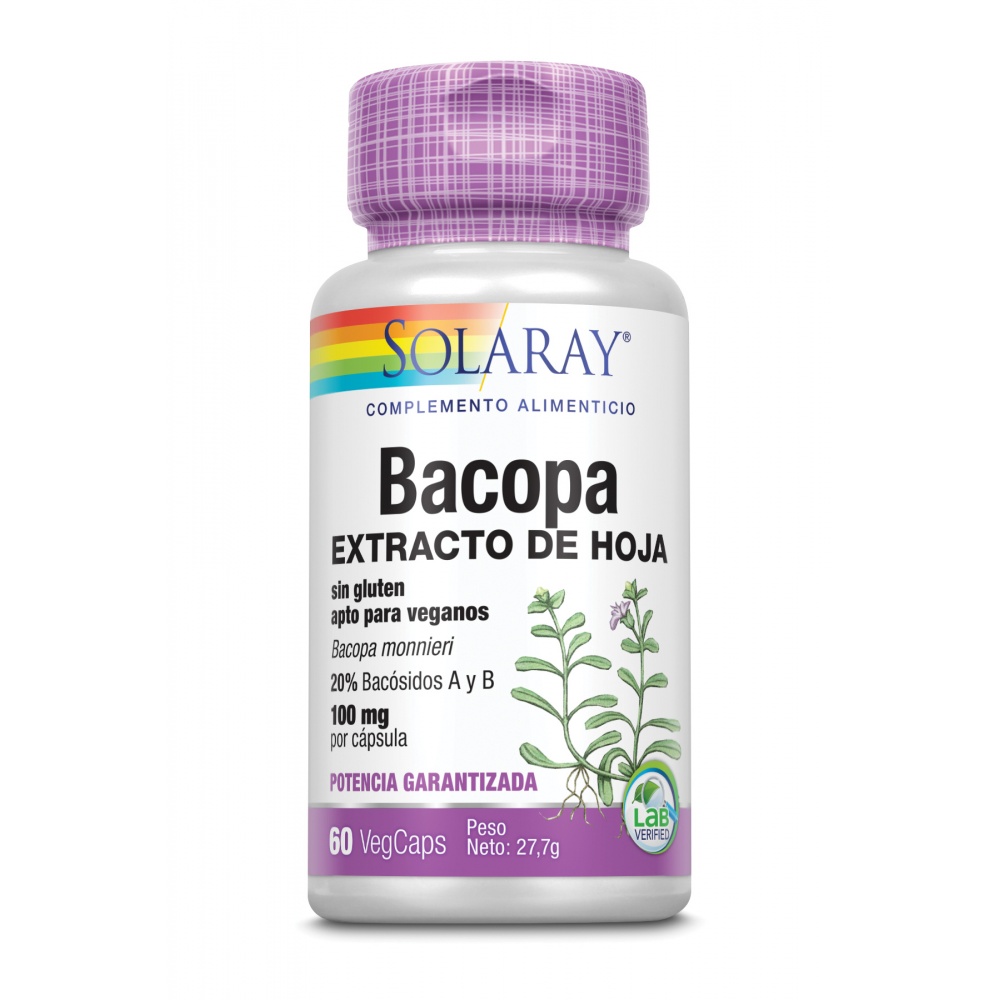 Solaray Bacopa 100 Mg 60 C