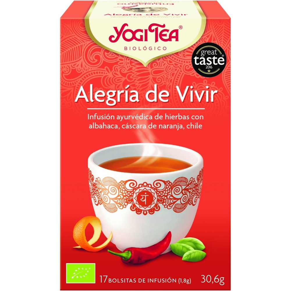 Yogi Tea Alegria De Vivir