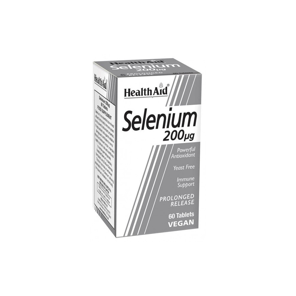 Health Aid Selenium 200 Ug 60 T