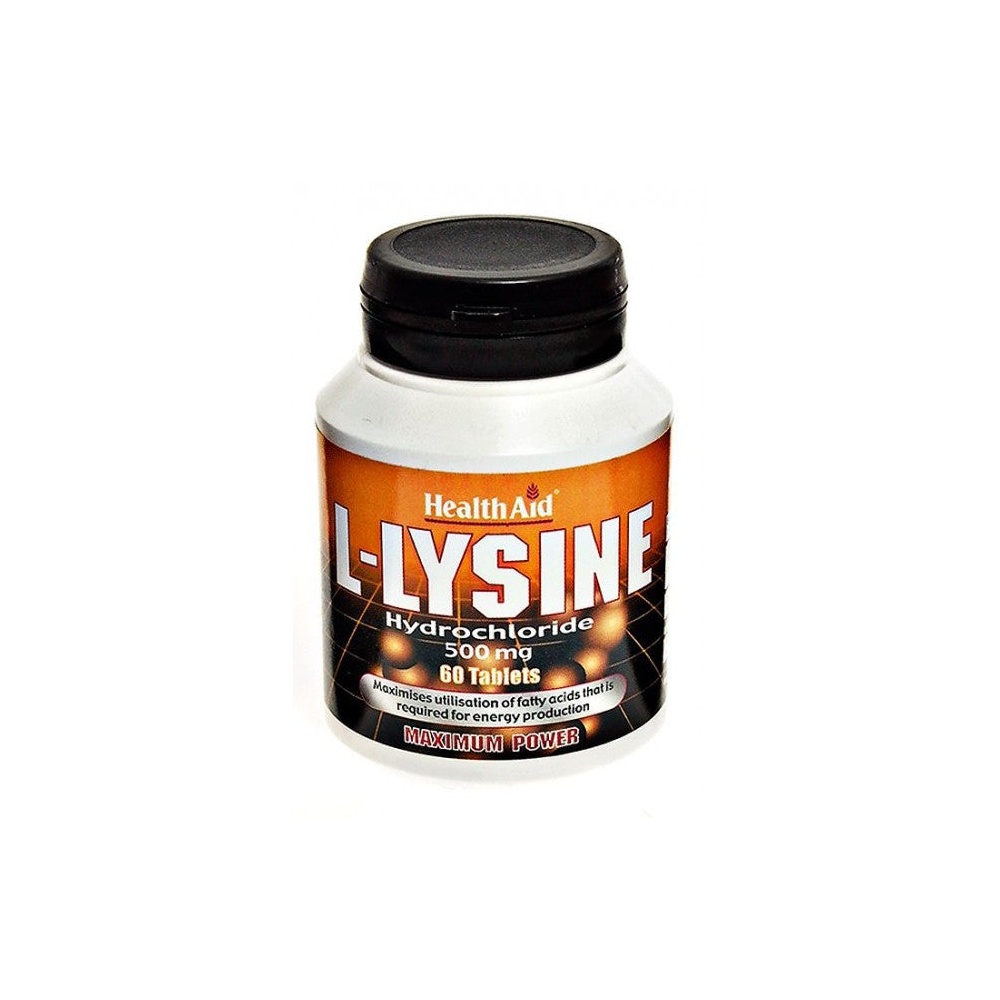 Health Aid L-lysina 500 Mg