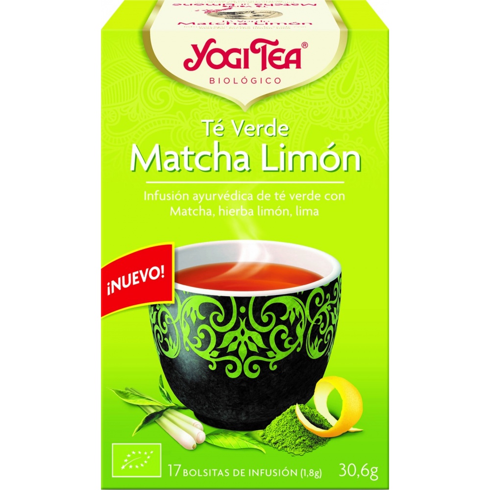 Yogi Tea Te Verde Matcha Limon