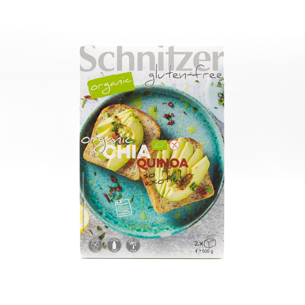 Schnitzer Pan Chia Con Quinoa 500 G