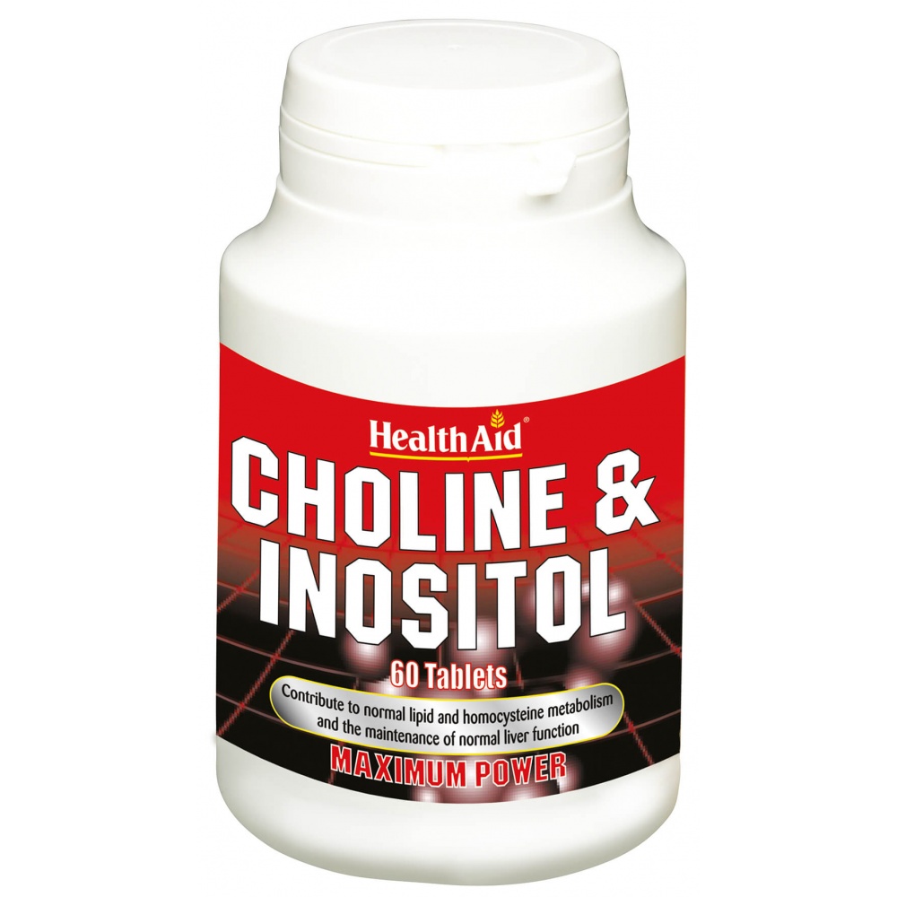 Health Aid Choline- Inositol 60 C.