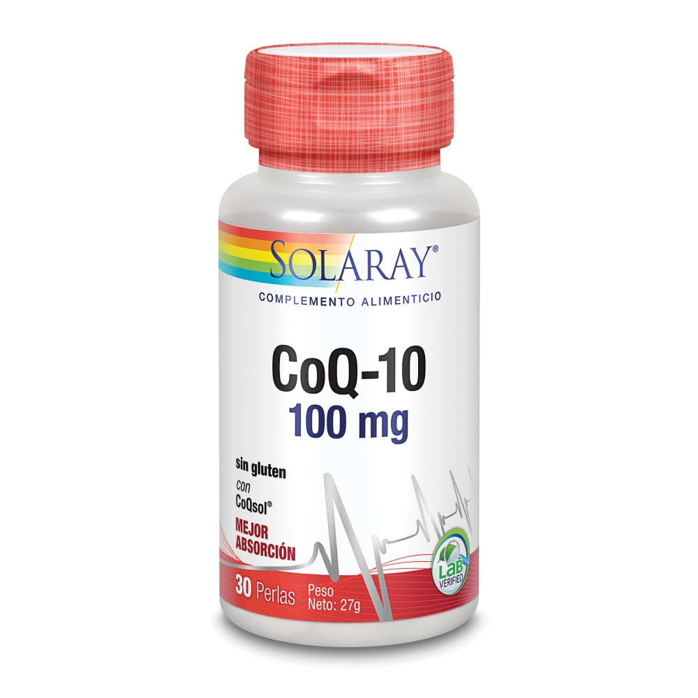 Solaray Coq-10 100 Mg 30 Cap.