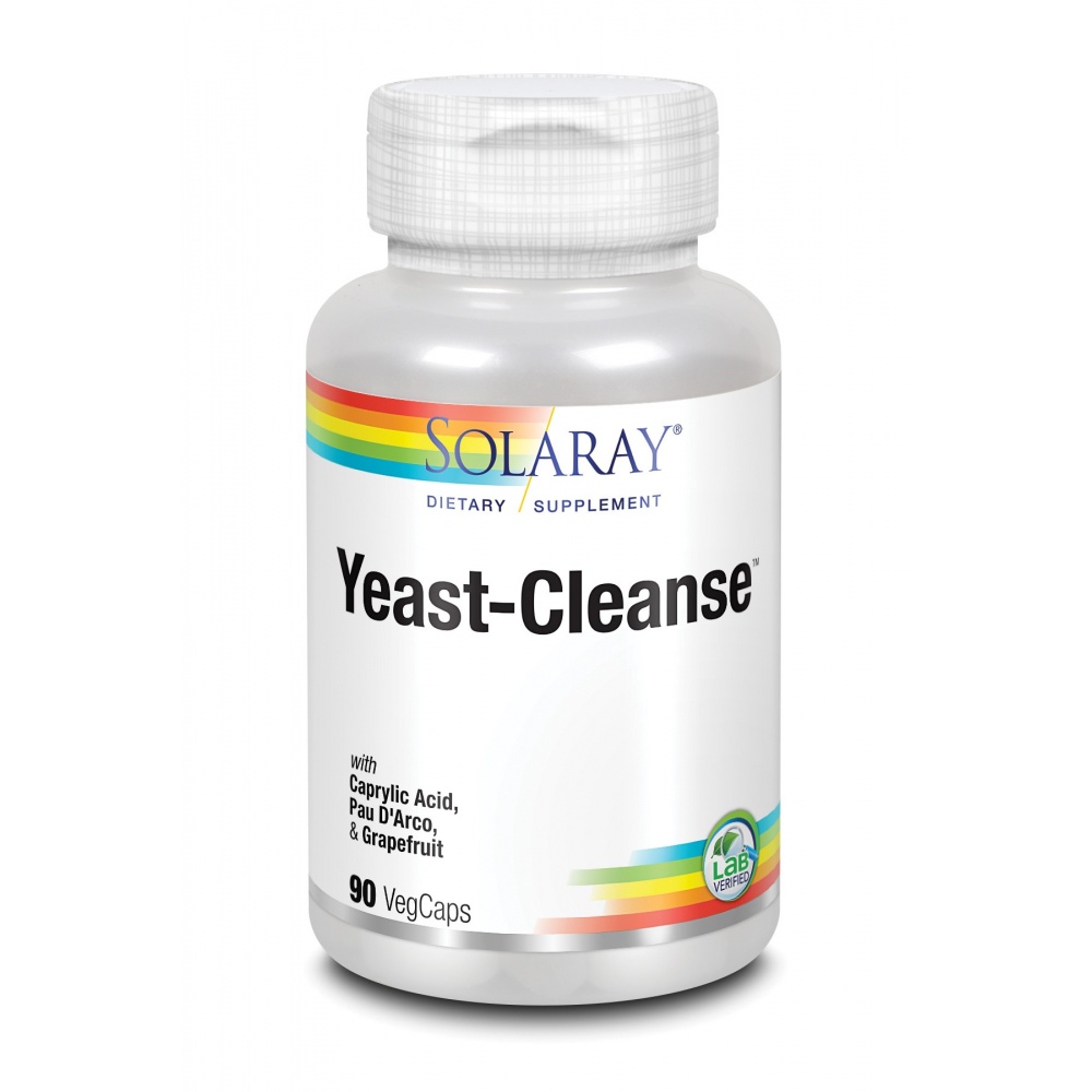 Solaray Yeast-cleanse 90 Cap.
