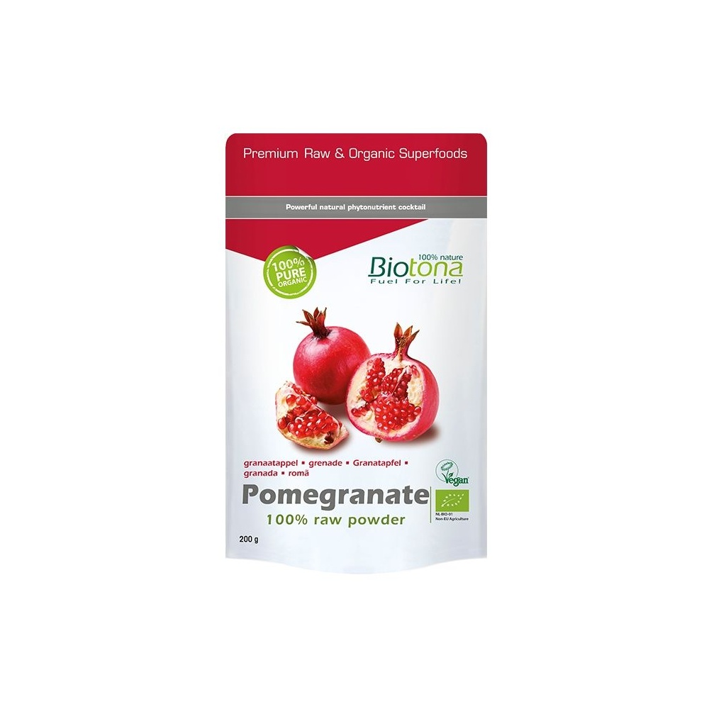 Biotona Pomegranate Raw Seeds 200 G