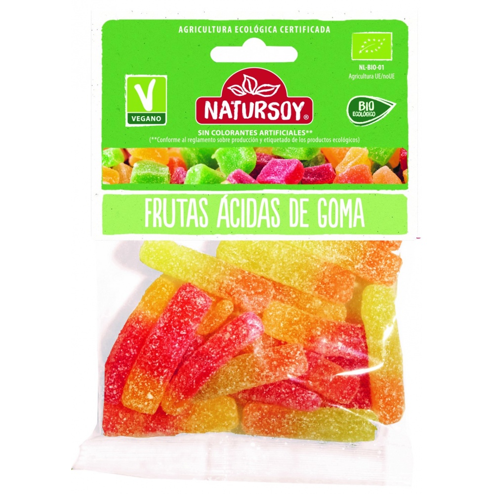Natursoy Frutas Acidas Goma